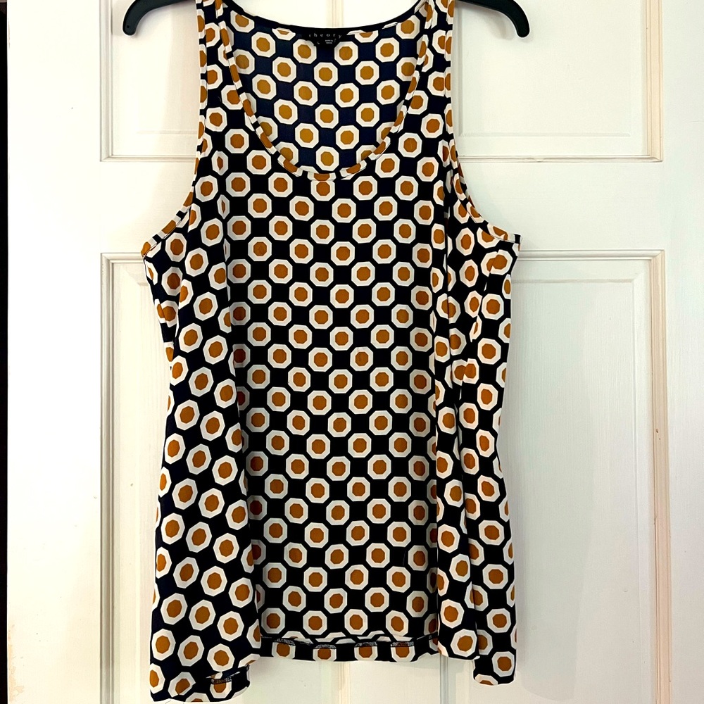 Theory sleeveless top.